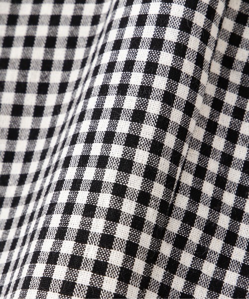 N.（N. Natural Beauty Basic）（エヌエヌナチュラルビューティーベーシック）の「◆フロントボタンスクエアブラウス（シャツ/ブラウス・レディース・ブラック/ピンク/ブラック系その他・MEDIUM）」の19枚目の写真