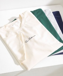 SENSE OF PLACE by URBAN RESEARCH | シシュウヘビーウエイトTシャツ(5分袖)(Tシャツ/カットソー)