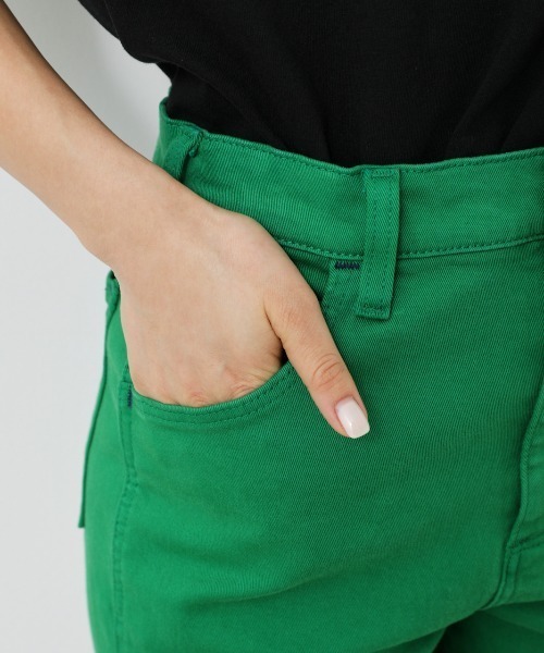 RODEO CROWNS WIDE BOWL(ロデオクラウンズワイドボウル)の「Wranglerパンツ(デニムパンツ・レディース・グリーン/ライトピンク/ブルー・X-SMALL/MEDIUM/SMALL)」の5枚目の写真