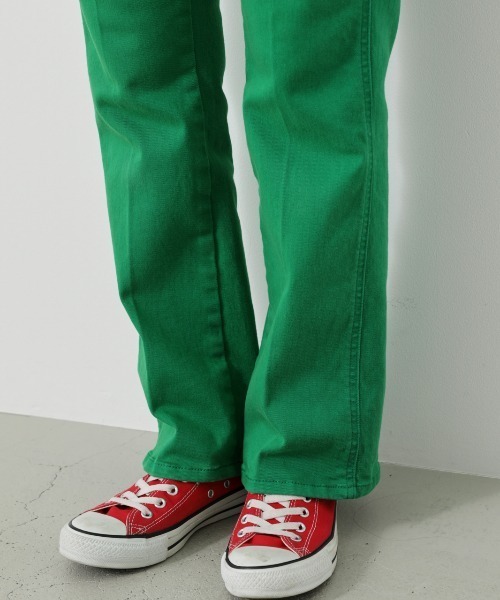 RODEO CROWNS WIDE BOWL(ロデオクラウンズワイドボウル)の「Wranglerパンツ(デニムパンツ・レディース・グリーン/ライトピンク/ブルー・X-SMALL/MEDIUM/SMALL)」の18枚目の写真