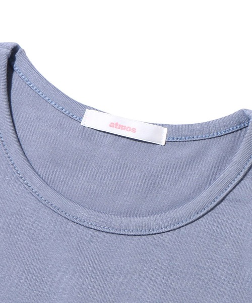 atmos pink（アトモスピンク）の「atmos pink ホログラムロゴ ちびタンク（タンクトップ・レディース・ホワイト/グレー/ブルー・FREE）」の7枚目の写真
