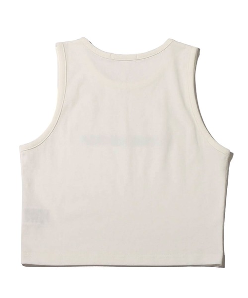 atmos pink（アトモスピンク）の「atmos pink ホログラムロゴ ちびタンク（タンクトップ・レディース・ホワイト/グレー/ブルー・FREE）」の13枚目の写真