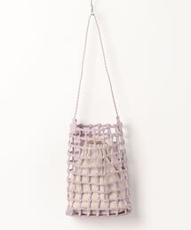 ALL ORDINARIES | 【At アット】巾着付きメッシュワンショルダー(ショルダーバッグ)