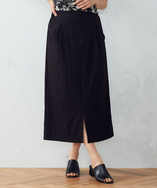 COMME CA ISM(コムサイズム)の「前スリット入り タイトスカート(スカート・レディース・ホワイト/ブラック/カーキ・SMALL/MEDIUM/LARGE)」の7枚目の写真