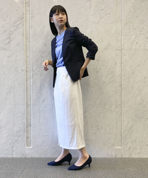 COMME CA ISM(コムサイズム)の「前スリット入り タイトスカート(スカート・レディース・ホワイト/ブラック/カーキ・SMALL/MEDIUM/LARGE)」の20枚目の写真