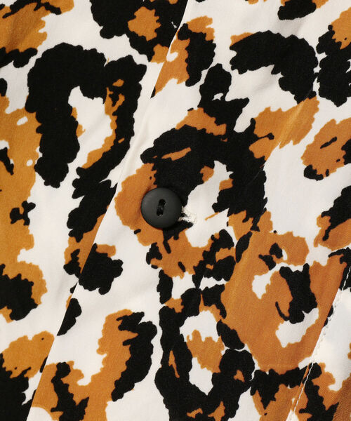 BEAMS（ビームス）の「BEAMS / アニマルプリント オープンカラー シャツ（シャツ/ブラウス・メンズ・ダークグリーン/ベージュ・SMALL/MEDIUM/LARGE/X-LARGE）」の22枚目の写真