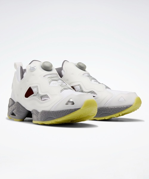 Reebok(リーボック)の「インスタポンプ フューリー 95 / Instapump Fury 95(スニーカー・メンズ・ホワイト×グレー・24.5cm/26.0cm/28.5cm/24.0cm/25.5cm/23.5cm/28.0cm/26.5cm/27.0cm/25.0cm/27.5cm/29.0cm/23.0cm)」の2枚目の写真