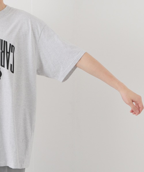 Carhartt WIP(カーハートダブリューアイピー)の「【Carhartt WIP / カーハート ダブリューアイピー】S/S UPSIDE DOWN T-SHIRT(Tシャツ/カットソー・メンズ・ライトグレー/ネイビー/グリーン・MEDIUM/FREE/LARGE)」の10枚目の写真