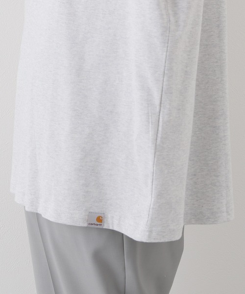 Carhartt WIP(カーハートダブリューアイピー)の「【Carhartt WIP / カーハート ダブリューアイピー】S/S UPSIDE DOWN T-SHIRT(Tシャツ/カットソー・メンズ・ライトグレー/ネイビー/グリーン・MEDIUM/FREE/LARGE)」の15枚目の写真