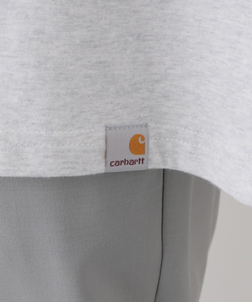 Carhartt WIP(カーハートダブリューアイピー)の「【Carhartt WIP / カーハート ダブリューアイピー】S/S UPSIDE DOWN T-SHIRT(Tシャツ/カットソー・メンズ・ライトグレー/ネイビー/グリーン・MEDIUM/FREE/LARGE)」の16枚目の写真