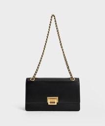 CHARLES & KEITH | チェーンハンドルショルダーバッグ/ChainHandleShoulderBag(ショルダーバッグ)