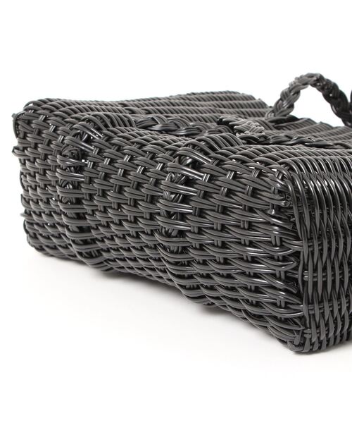 Allerleirauh(アラライラオ)の「「Allerleirauh chill/アラライラオ」ハンドルクロスメルカドバッグ(かごバッグ・レディース・ブラック/ホワイト・FREE)」の3枚目の写真