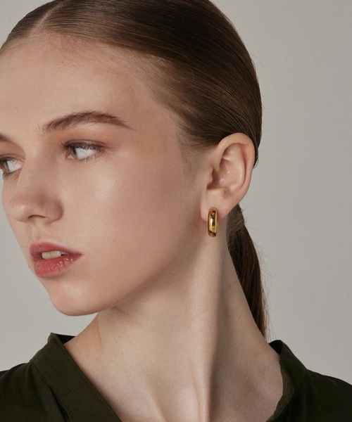 CENE（セネ）の「【CENE】セネ/ シィクフープ（ピアス（両耳用）・レディース・シルバー/ゴールド・FREE）」の11枚目の写真