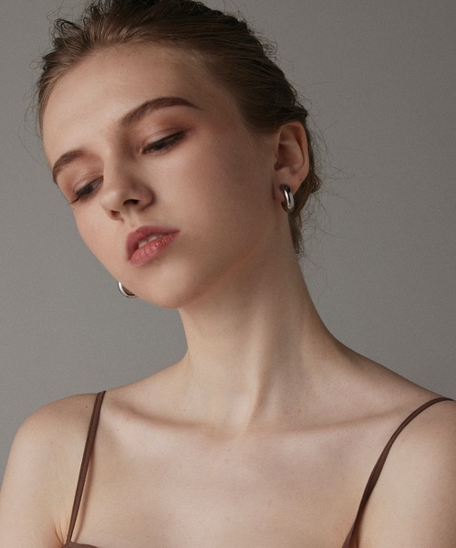 CENE（セネ）の「【CENE】セネ/ シィクフープ（ピアス（両耳用）・レディース・シルバー/ゴールド・FREE）」の16枚目の写真