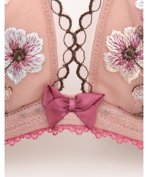 AMPHI（アンフィ）の「AMPHI【脇すっきり寄せる】ボタニカル柄×エン