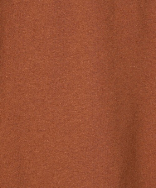 SHIPS Days（シップスデイズ）の「SHIPS Days:クルーネックチュニック（Tシャツ/カットソー・レディース・オフホワイト/ブラウン系その他/ブラック・ONE SIZE）」の9枚目の写真