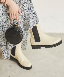 coen（コーエン）の「サイドゴアトラックブーツ（ブーツ・レディース）」