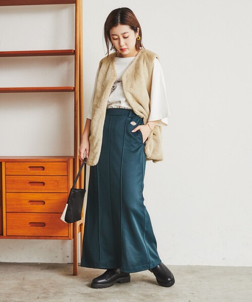 coen（コーエン）の「サイドゴアトラックブーツ（ブーツ・レディース・ブラック/ベージュ・S/M/L/XL）」の6枚目の写真