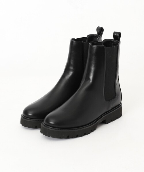 coen（コーエン）の「サイドゴアトラックブーツ（ブーツ・レディース・ブラック/ベージュ・S/M/L/XL）」の17枚目の写真