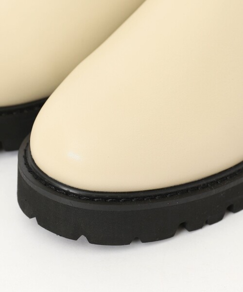 coen（コーエン）の「サイドゴアトラックブーツ（ブーツ・レディース・ブラック/ベージュ・S/M/L/XL）」の22枚目の写真