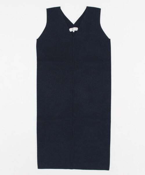 ROPE' PICNIC（ロペピクニック）の「【WEB限定カラー:チャコール,ホワイト】アンチピリングニットジャンパースカート（ジャンパースカート・レディース・チャコールグレー/ライトグレー/ブラック/ベージュ/オフホワイト/ブルー系その他4/ネイビー・40/38）」の6枚目の写真