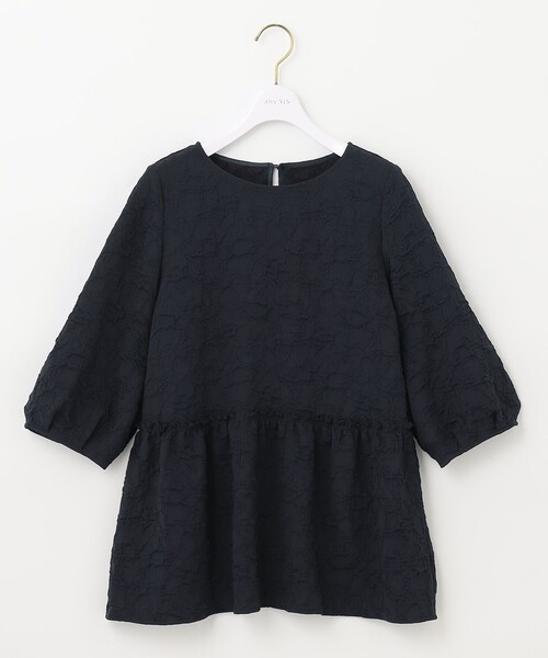 ANY SIS(エニィスィス)の「【洗える】フラワーフクレジャガード ブラウス(シャツ/ブラウス・レディース・ネイビー系/アイボリー系4/ピンク系4・2)」の6枚目の写真
