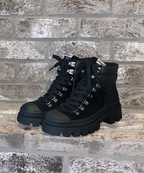 ASH（アッシュ）の「【PATAGONIE】レースアップワークブーツ（ブーツ・レディース・ブラック/ブラウン・37/36/38/39/35）」の7枚目の写真