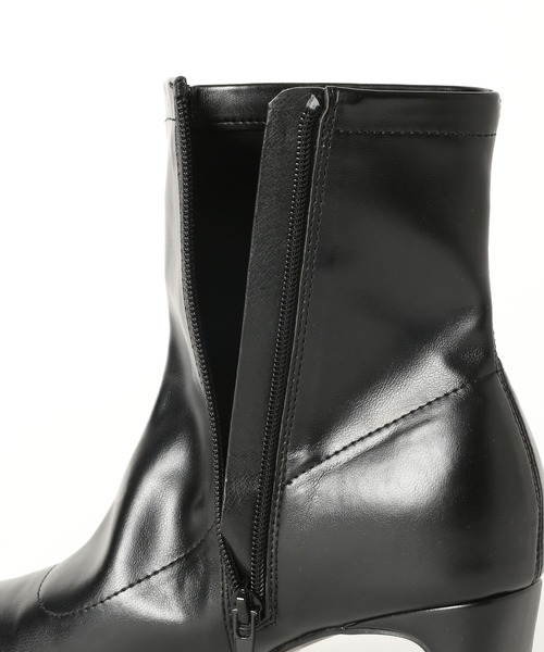 LAKOLE(ラコレ)の「スクエアトゥヒールブーツ / 162224(ブーツ・レディース・ブラック/ダークブラウン/アイボリー・MEDIUM/LARGE)」の20枚目の写真