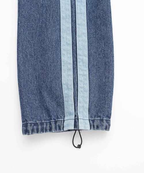 X-girl（エックスガール）の「DENIM CONTRAST LINE PANTS（デニムパンツ・レディース・インディゴブルー・S/M）」の13枚目の写真