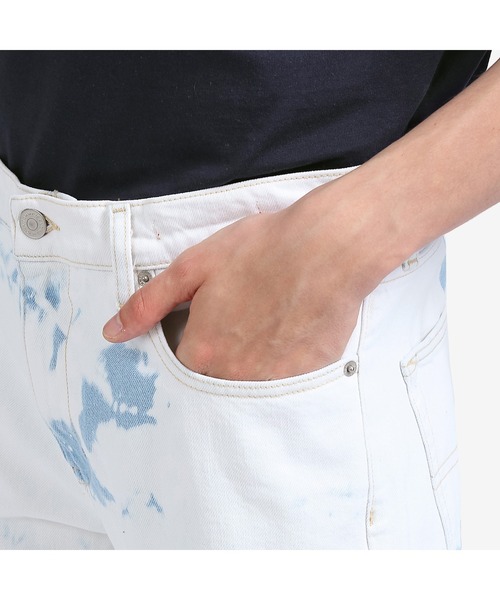 tommy jeans(トミー ジーンズ)の「ブリーチテーパードダッドジーンズ(デニムパンツ・メンズ・マルチ・32inch/30inch)」の6枚目の写真