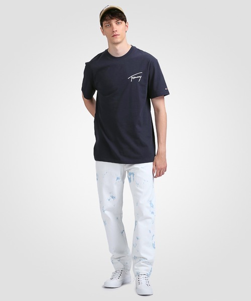 tommy jeans(トミー ジーンズ)の「ブリーチテーパードダッドジーンズ(デニムパンツ・メンズ・マルチ・32inch/30inch)」の10枚目の写真