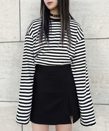 Figments | ボーダーロンT(Tシャツ/カットソー)