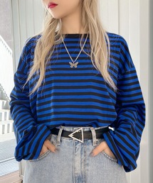 Figments | ボーダーロンT(Tシャツ/カットソー)