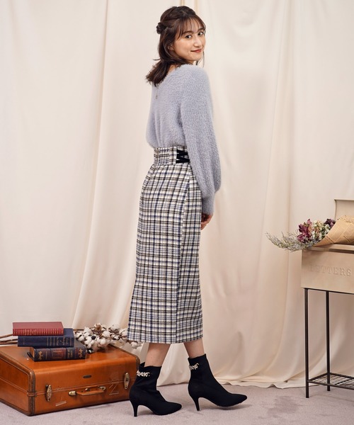 NOELA（ノエラ）の「バックチェーンシャギーニット（ニット/セーター・レディース・オフホワイト/ブルー/ボルドー・フリー）」の17枚目の写真