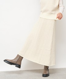 THE CHIC（ザシック）の「【THE CHIC】ミックス柄ニットスカート（スカート）」