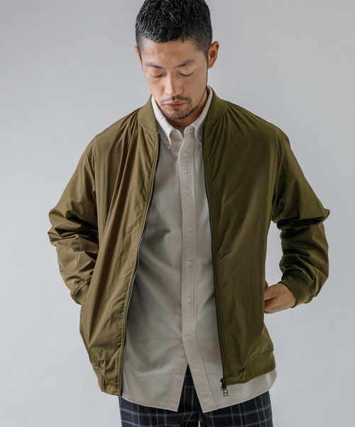 URBAN RESEARCH ROSSO MEN（アーバンリサーチロッソメン）の「『XLサイズあり』撥水ハイカウントMA-1（MA-1・メンズ・ブラック/ネイビー/カーキ・X-LARGE/LARGE/MEDIUM）」の5枚目の写真