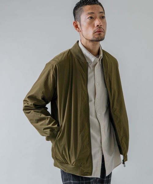 URBAN RESEARCH ROSSO MEN（アーバンリサーチロッソメン）の「『XLサイズあり』撥水ハイカウントMA-1（MA-1・メンズ・ブラック/ネイビー/カーキ・X-LARGE/LARGE/MEDIUM）」の7枚目の写真