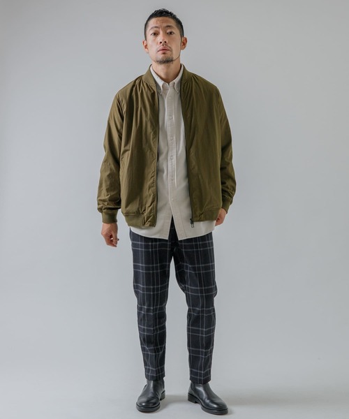 URBAN RESEARCH ROSSO MEN（アーバンリサーチロッソメン）の「『XLサイズあり』撥水ハイカウントMA-1（MA-1・メンズ・ブラック/ネイビー/カーキ・X-LARGE/LARGE/MEDIUM）」の10枚目の写真