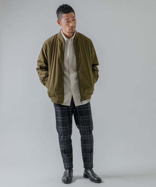 URBAN RESEARCH ROSSO MEN（アーバンリサーチロッソメン）の「『XLサイズあり』撥水ハイカウントMA-1（MA-1・メンズ・ブラック/ネイビー/カーキ・X-LARGE/LARGE/MEDIUM）」の11枚目の写真