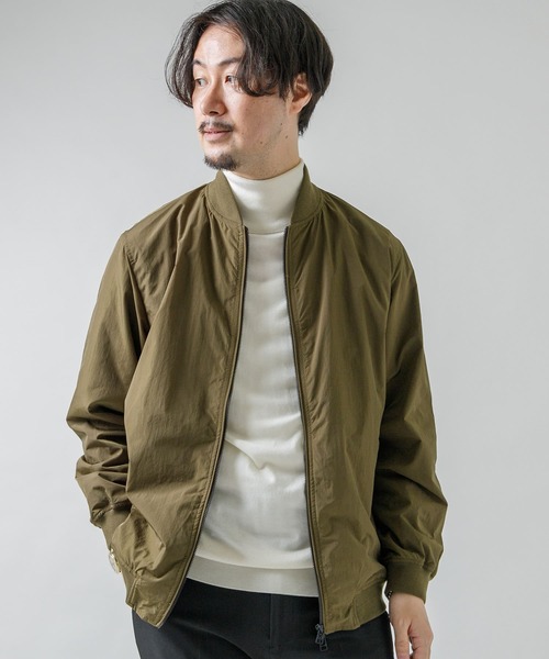 URBAN RESEARCH ROSSO MEN（アーバンリサーチロッソメン）の「『XLサイズあり』撥水ハイカウントMA-1（MA-1・メンズ・ブラック/ネイビー/カーキ・X-LARGE/LARGE/MEDIUM）」の12枚目の写真