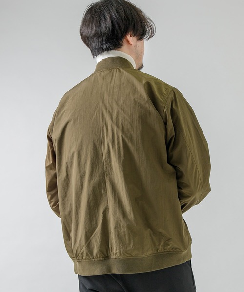 URBAN RESEARCH ROSSO MEN（アーバンリサーチロッソメン）の「『XLサイズあり』撥水ハイカウントMA-1（MA-1・メンズ・ブラック/ネイビー/カーキ・X-LARGE/LARGE/MEDIUM）」の15枚目の写真