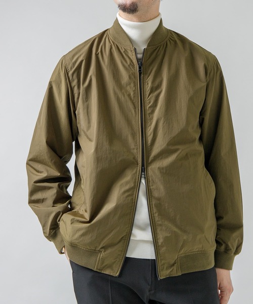 URBAN RESEARCH ROSSO MEN（アーバンリサーチロッソメン）の「『XLサイズあり』撥水ハイカウントMA-1（MA-1・メンズ・ブラック/ネイビー/カーキ・X-LARGE/LARGE/MEDIUM）」の17枚目の写真