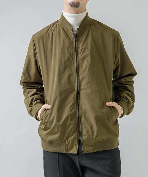 URBAN RESEARCH ROSSO MEN（アーバンリサーチロッソメン）の「『XLサイズあり』撥水ハイカウントMA-1（MA-1・メンズ・ブラック/ネイビー/カーキ・X-LARGE/LARGE/MEDIUM）」の18枚目の写真