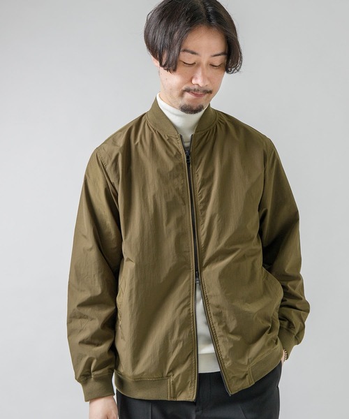 URBAN RESEARCH ROSSO MEN（アーバンリサーチロッソメン）の「『XLサイズあり』撥水ハイカウントMA-1（MA-1・メンズ・ブラック/ネイビー/カーキ・X-LARGE/LARGE/MEDIUM）」の19枚目の写真