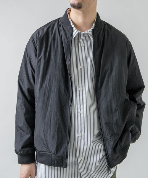 URBAN RESEARCH ROSSO MEN（アーバンリサーチロッソメン）の「『XLサイズあり』撥水ハイカウントMA-1（MA-1・メンズ・ブラック/ネイビー/カーキ・X-LARGE/LARGE/MEDIUM）」の21枚目の写真