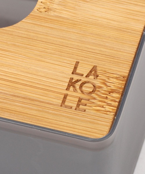 その他 #14 #16 バンブー蓋ティッシュケース / 357947（収納グッズ）｜LAKOLE