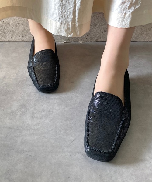 本革モカシン デッキシューズUSA Dedes デッキシューズ メンズ 革靴 カジュアル モカシン レザー