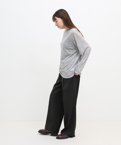 select MOCA(セレクトモカ)の「【定番】フェイクレザースライドシューズ(スリッポン・レディース・ブラック/ブラウン・SMALL/MEDIUM/LARGE/X-LARGE)」の21枚目の写真