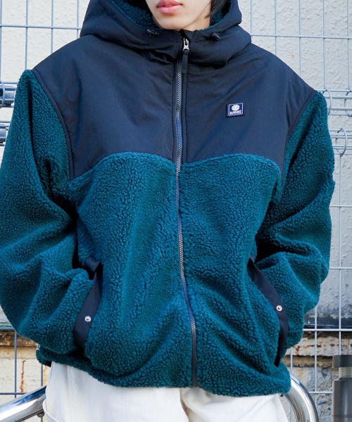 ELEMENT（エレメント）の「ELEMENT メンズ BOA HOOD JACKET ジャケット 【2022年秋冬モデル】/エレメントボアブルゾン（ブルゾン・メンズ・マルチ/ブラック/ベージュ・MEDIUM/LARGE/X-LARGE）」の22枚目の写真