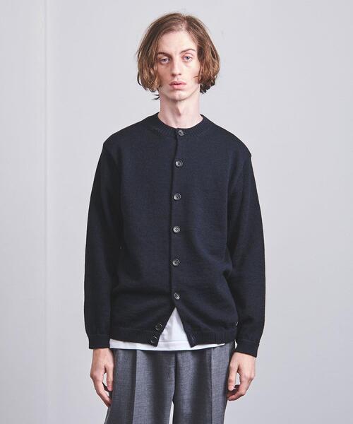 District（ディストリクト）の「＜District ＞ クルーネック カーディガン（ニット/セーター・メンズ・ブラウン/ネイビー/ダークグレー・M/S/L）」の3枚目の写真